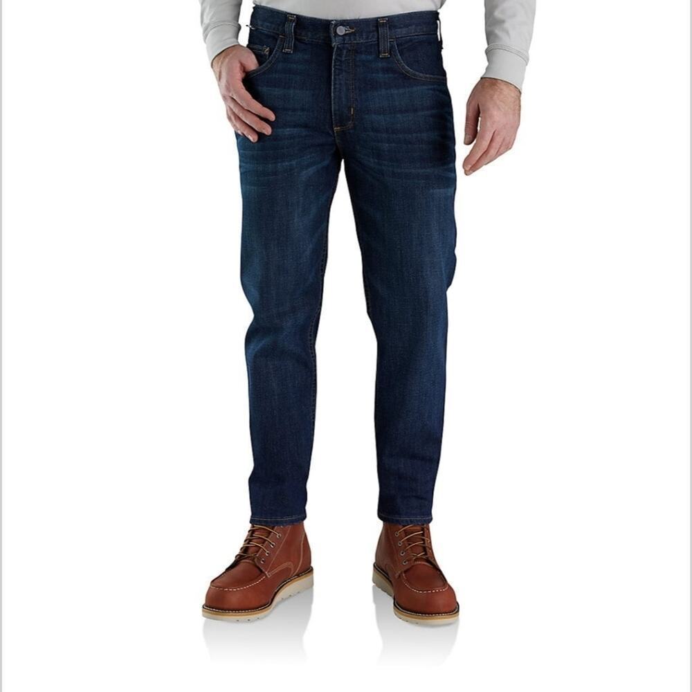 NWT Carhartt Flame Resistant Rugged Flex Relaxed Fit 5 Pocket Jean